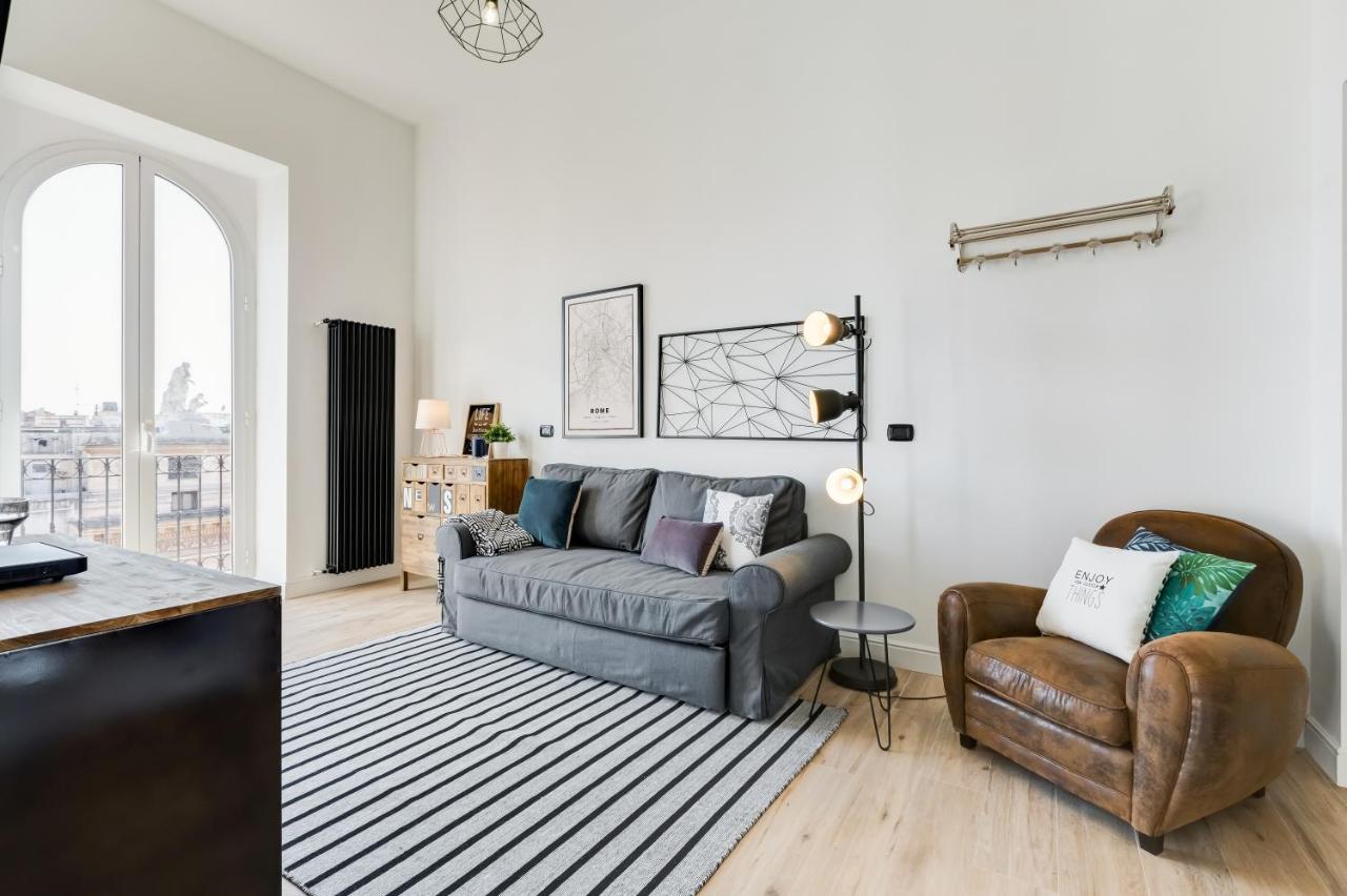 Bmga L Glam Industrial 3-Bed Apartment In Termini Řím Exteriér fotografie