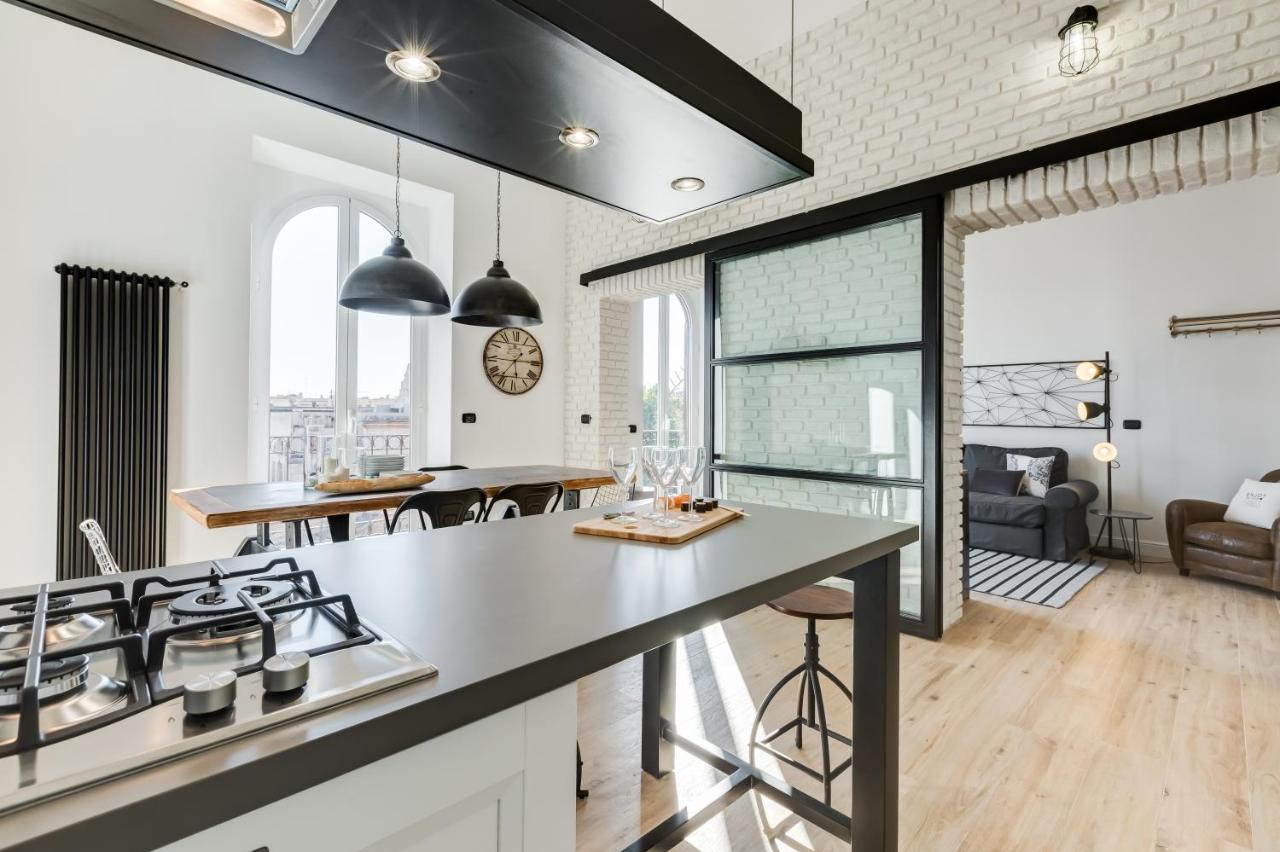 Bmga L Glam Industrial 3-Bed Apartment In Termini Řím Exteriér fotografie